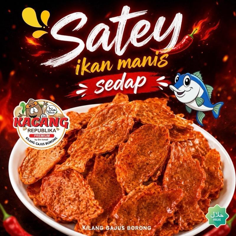 SATEY IKAN MANIS SEDAP/HALAL