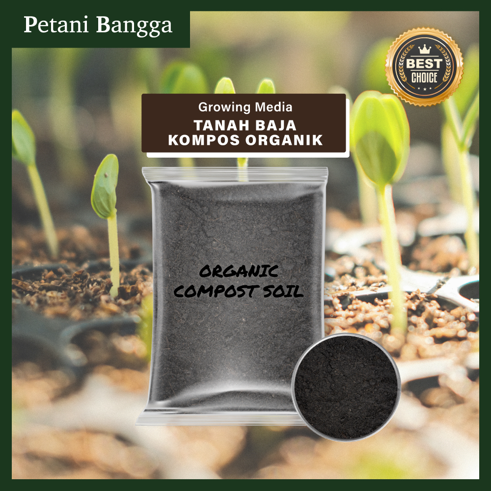 Tanah Kompos Organik | Media Tanaman Organik | Organic Compost Soil