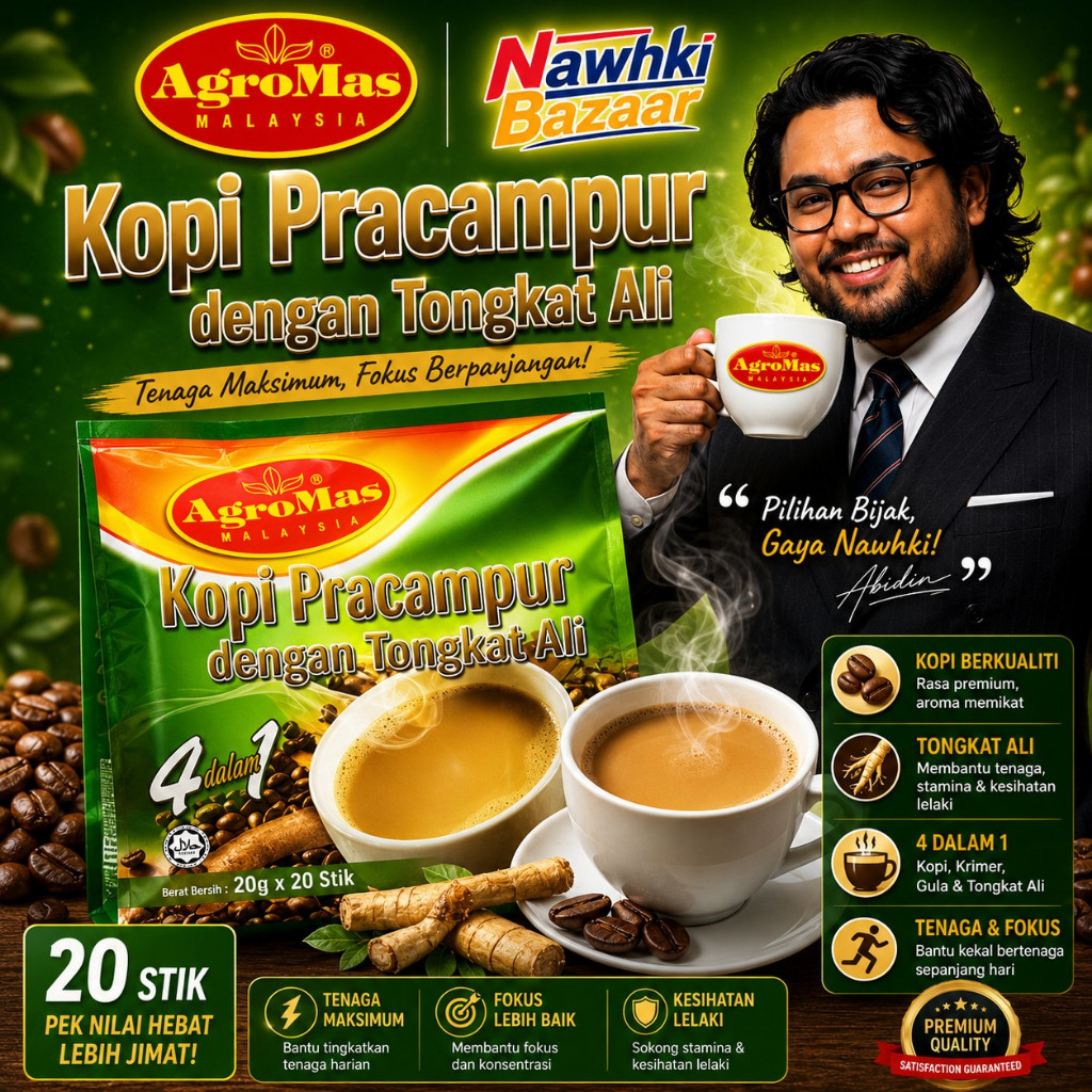 AGROMAS KOPI PRACAMPUR TONGKAT ALI