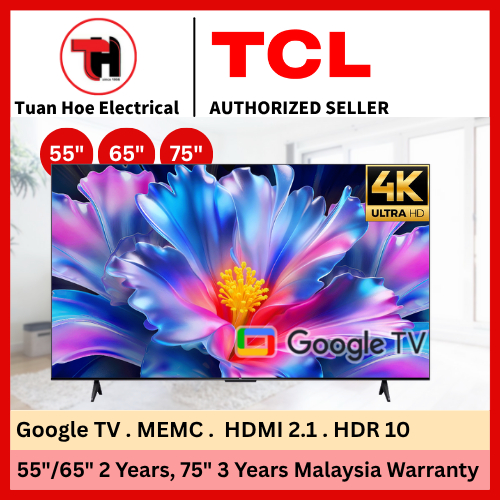 TCL 55P6L 65P6L 75P6L 55 65 75 INCH 4K HDR Google TV
