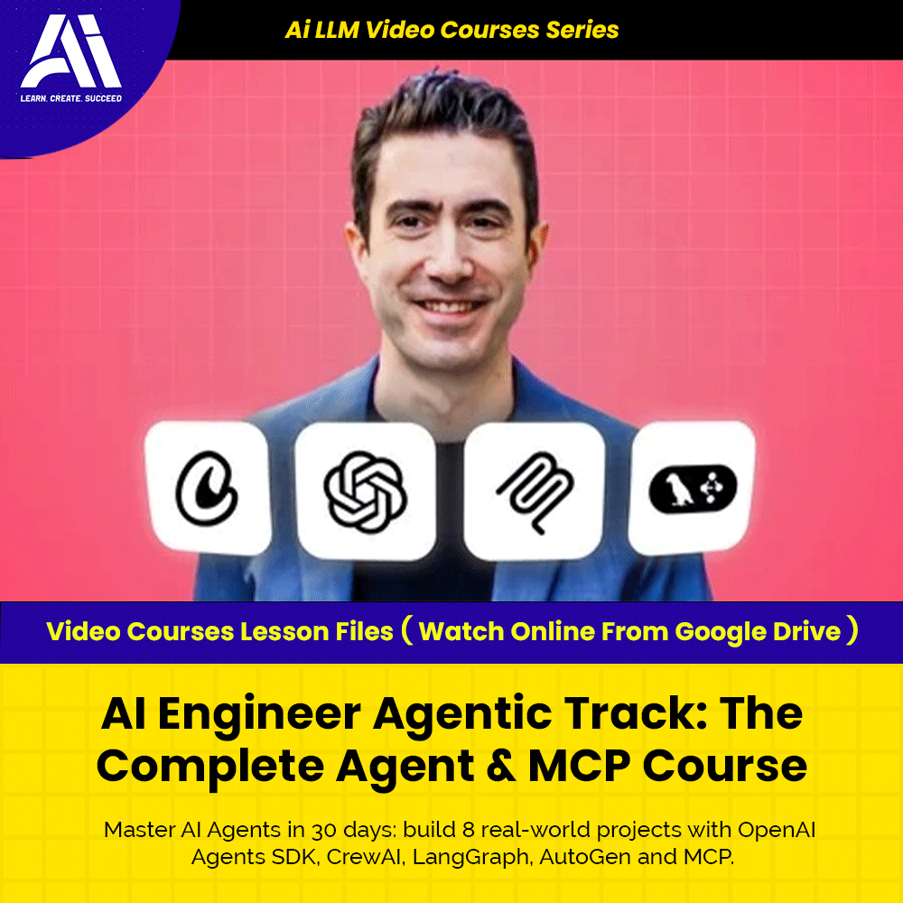 AI LLM Video Course - AI Engineer Agentic Track The Complete Agent & MCP Course | Ai Engineer 2025 | Learn AI Agents