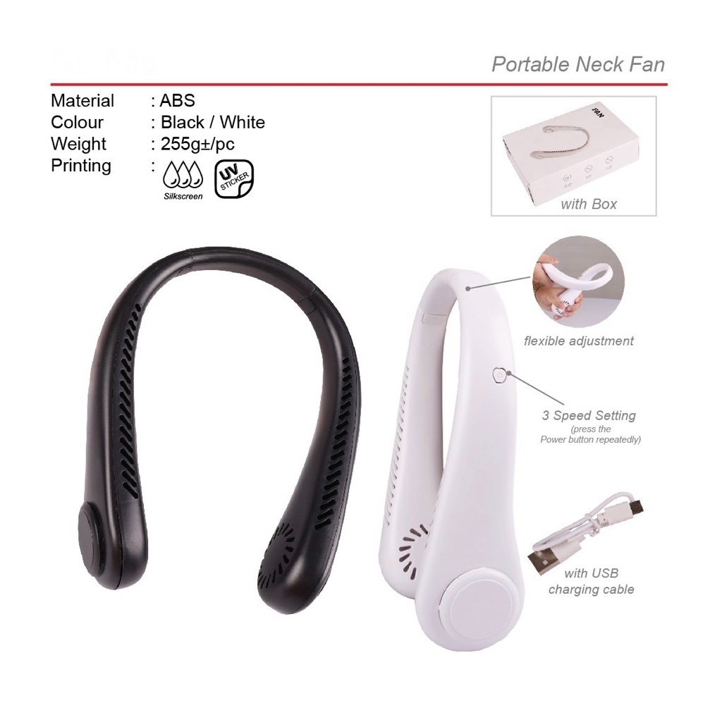 ❄️ CoolBreeze™ Neck Fan – Kipas Leher Tanpa Tangan! 🔋❄️ kipas leher portable | kipas tangan free | kipas mini boleh cas