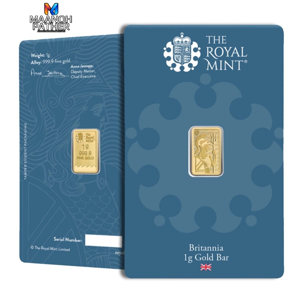 1.00GM-999.9 GOLD BAR-999.9 THE ROYAL MINT GOLD BARS-999.9 THE ROYAL MINT-999.9 SPECIAL&hellip;