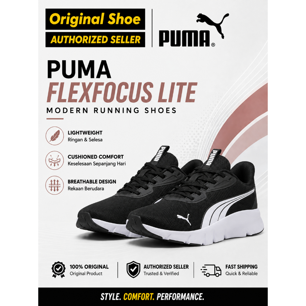 Puma FlexFocus Lite Modern Running Shoes Unisex 310093-01