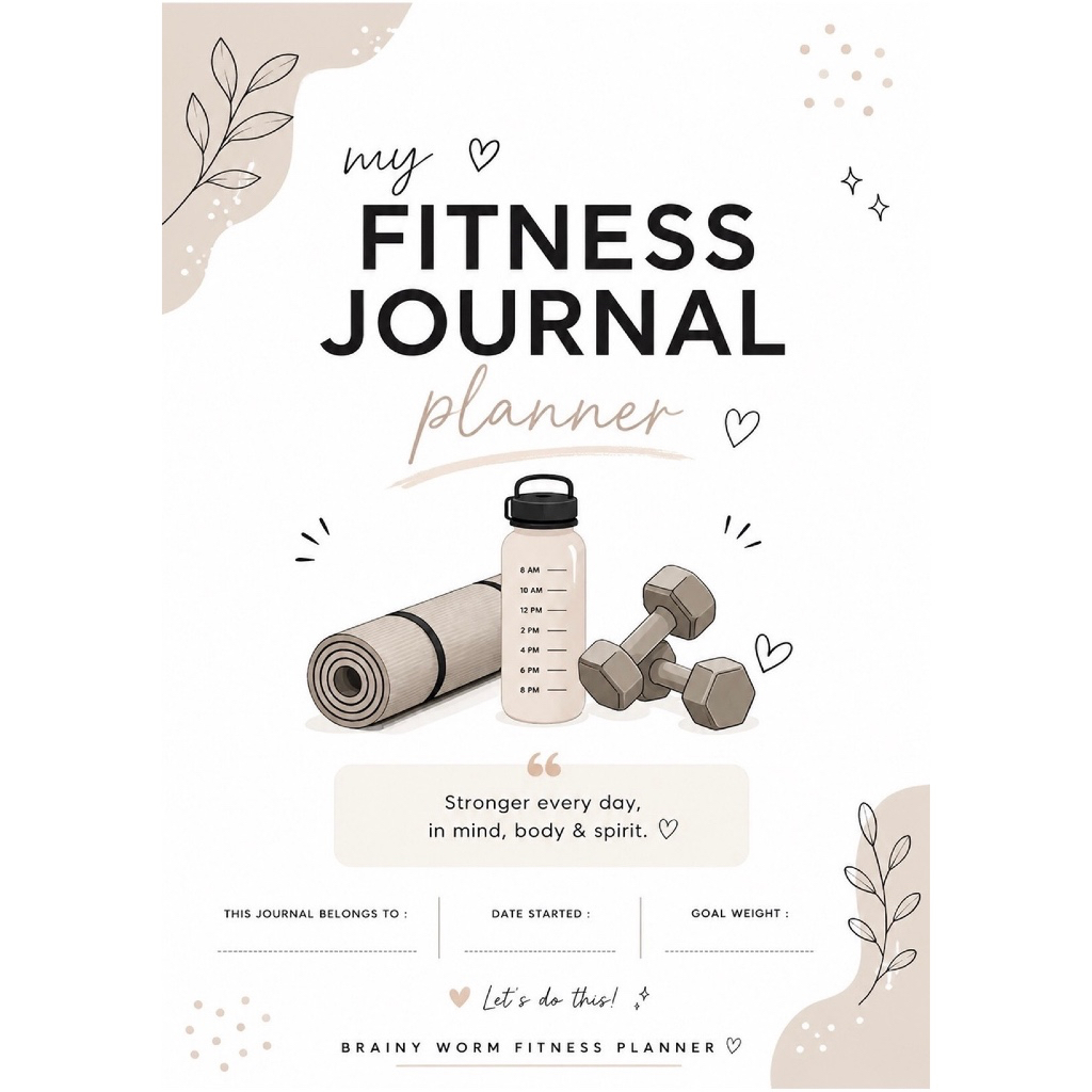 (eBook PDF) My Fitness Journal Planner