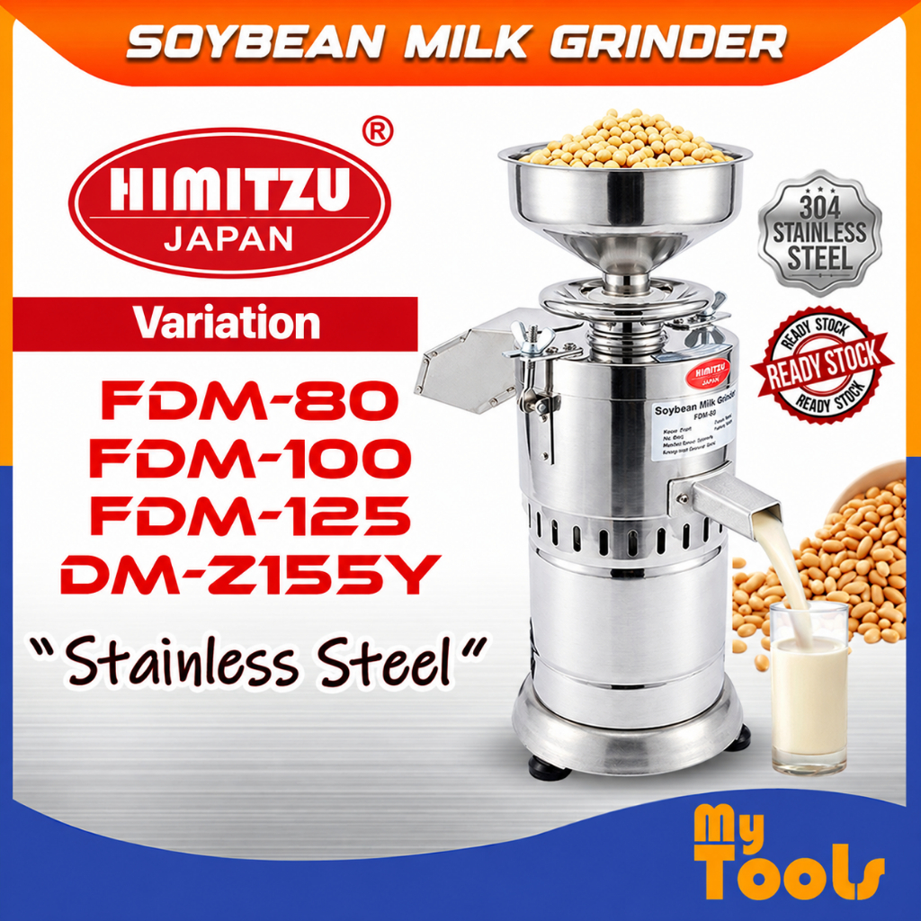 Mytools 3 Pin Plug 750W FDM Series Soya Bean Grinder Machine Soy Milk/Tofu Mesin Kacang Soya