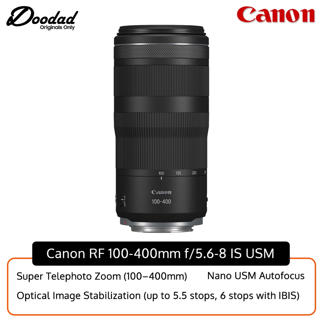 Canon RF 100-400mm f/5.6-8 IS USM | Canon MY | 1 year Warranty