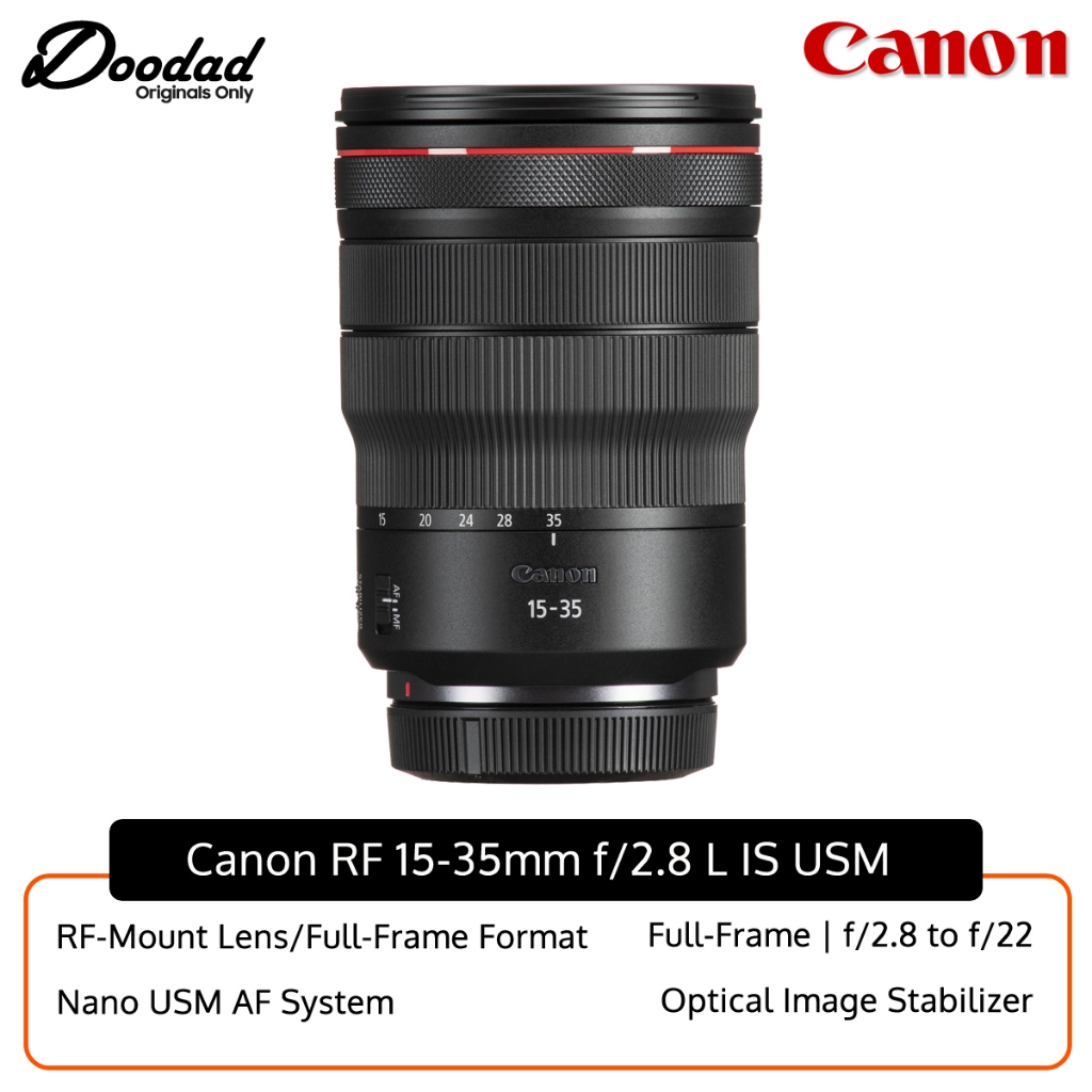 Canon RF 15-35mm f/2.8 L IS USM Lens | Canon MY | 1 year Warranty