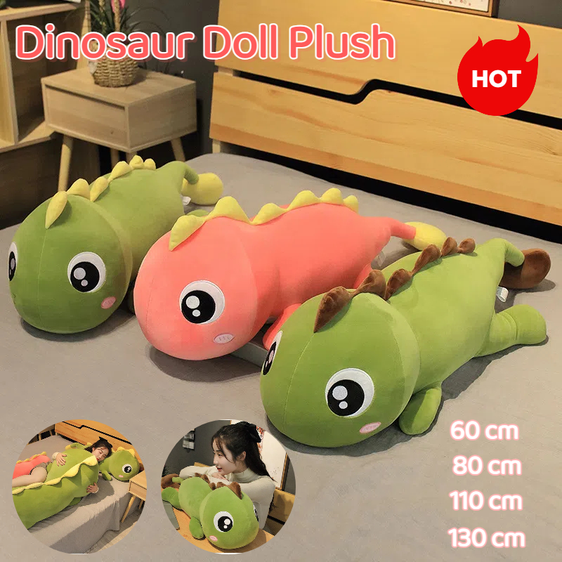 Plush Toy Dinosaur Doll Plush Animals Sleeping Pillow Accompanying Doll Dino Toy Children Gift