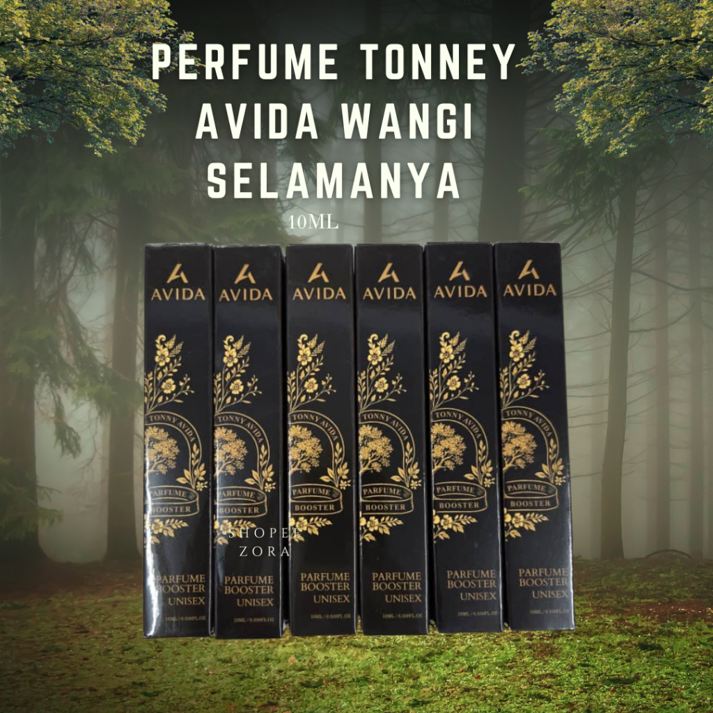PERFUME TONNY AVIDA WANGI SELAMANYA 10ML 100% PATI MESRA SOLAT & WUDUK UNISEX SPRAY WANGIAN TAHAN 72 JAM