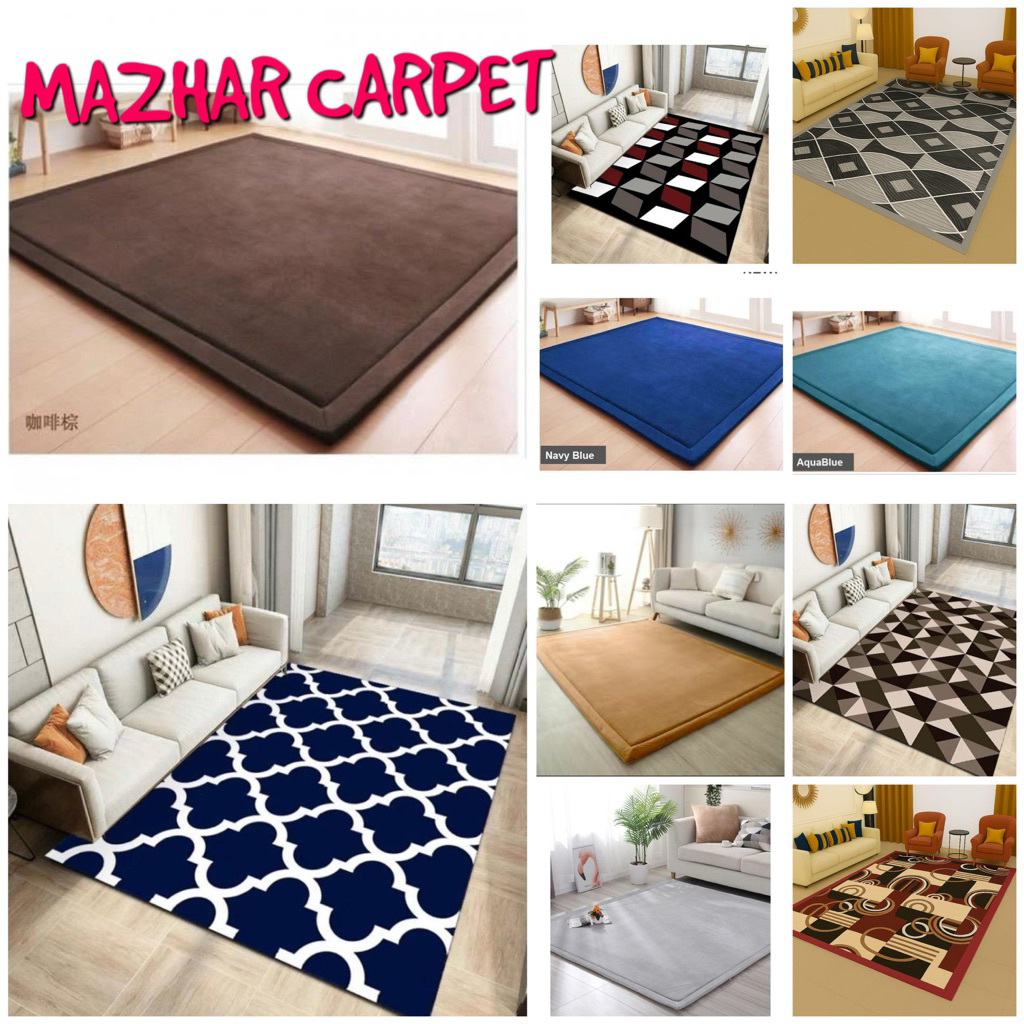 ⭐ PROMOSI Buy 2 Free 1 Item⭐KARPET TETAMI Original/ Japanese Style/ KARPET Tebal/Carpet Baru/karpet spun Tebal/