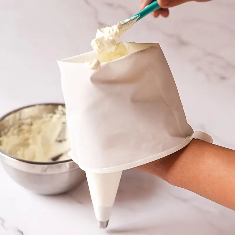 1PCS Washable Cloth Icing Bag - Sustainable Reusable Piping Bag - Eco-Friendly Baking Supplies Tools