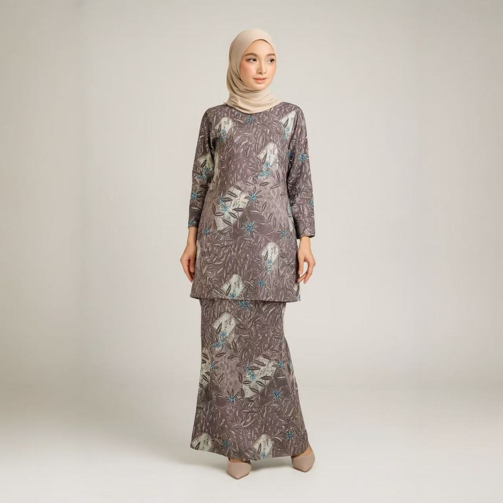 YAN@YAN Muslimah Batik Baju Kurung -8532