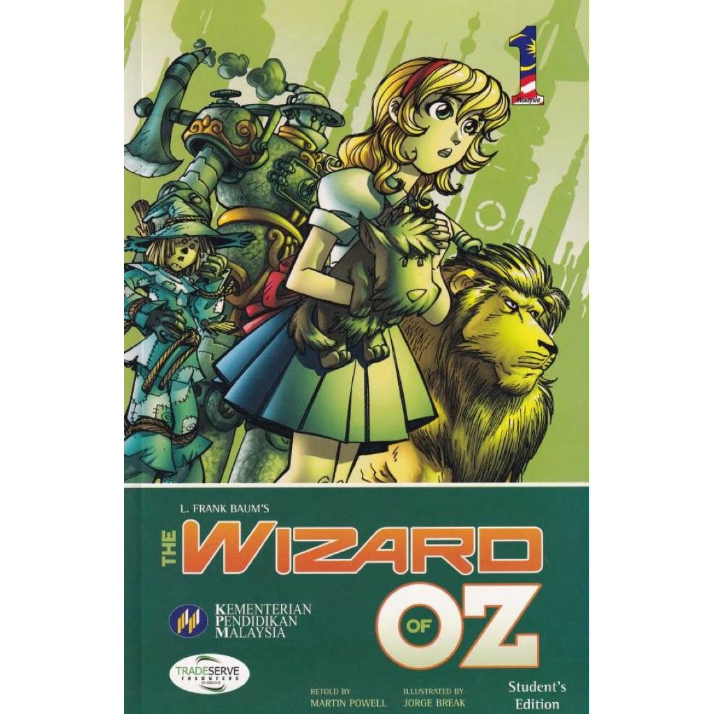 Literature The Wizard of Oz Year 6 Student's Edition | Novel Textbook | Adeena Bookcafe
