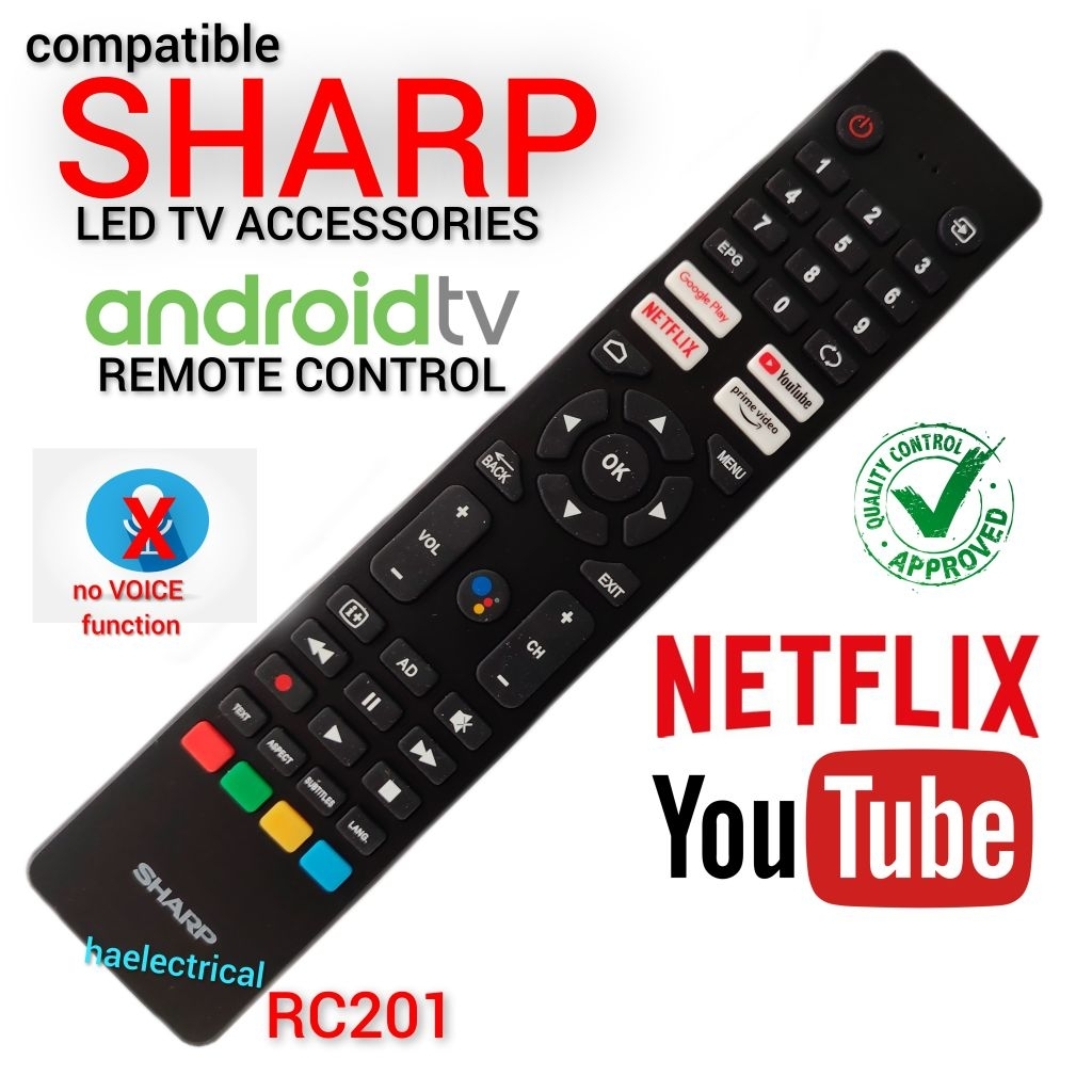 Sharp Android LED TV accessories RC201(NO VOICE)