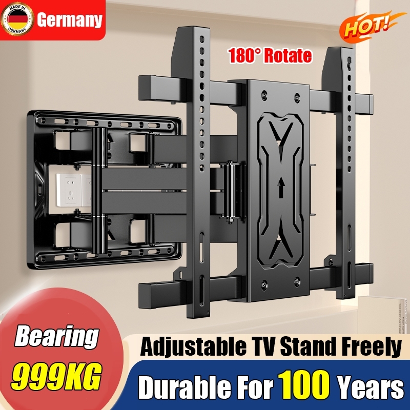 Universal TV Stand 26-85 inch Heavy Duty Extendable Full Motion Adjustable TV Wall Mount Bracket Pendirian TV Sejagat