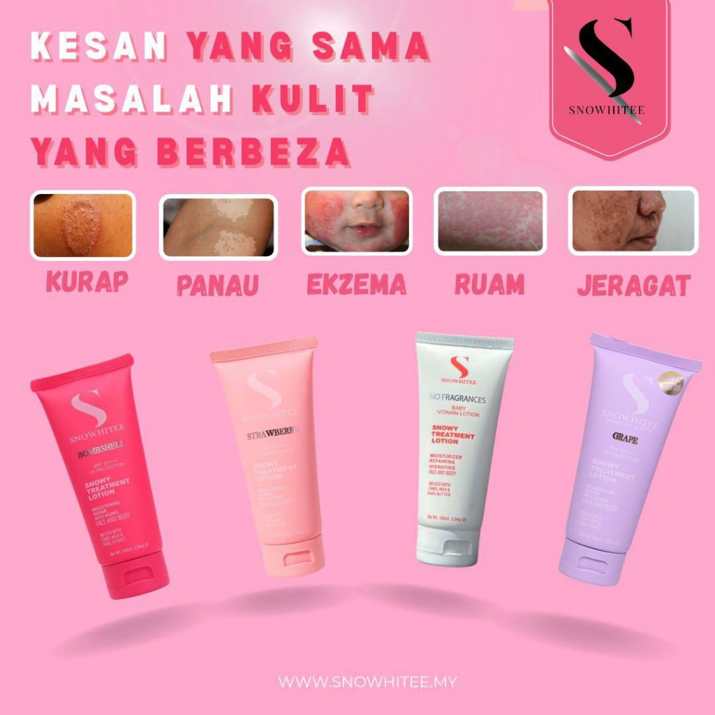 Snowy Treatment Lotion 100ml Original HQ (Lotion Susu Unta)