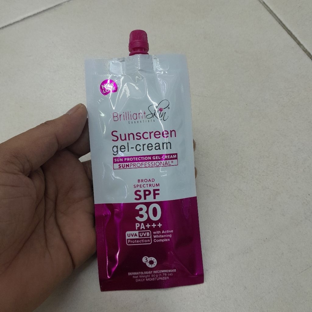 Brilliant Sunscreen Gel Cream Baru 2025