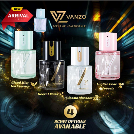 VANZO Smart Car Diffuser 120ml | Refill Pack 100ml 智能汽车香薰机