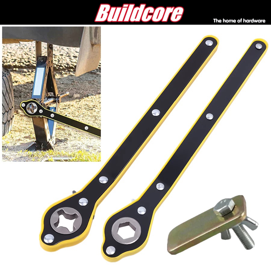 Car Scissor Jack Ratchet Wrench Garage Tire Wheel Lug Labor-saving Wrench Handle Repair Tool