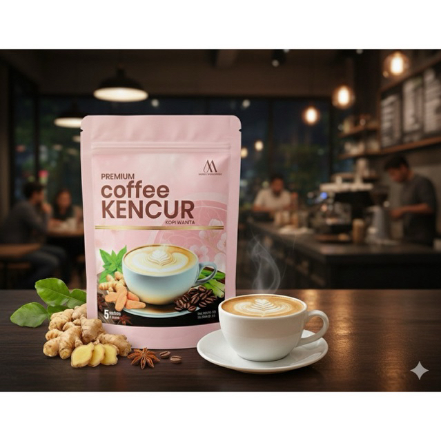 ( JAMU WANITA ) 5 SACHET PREMIUM COFFEE KENCUR