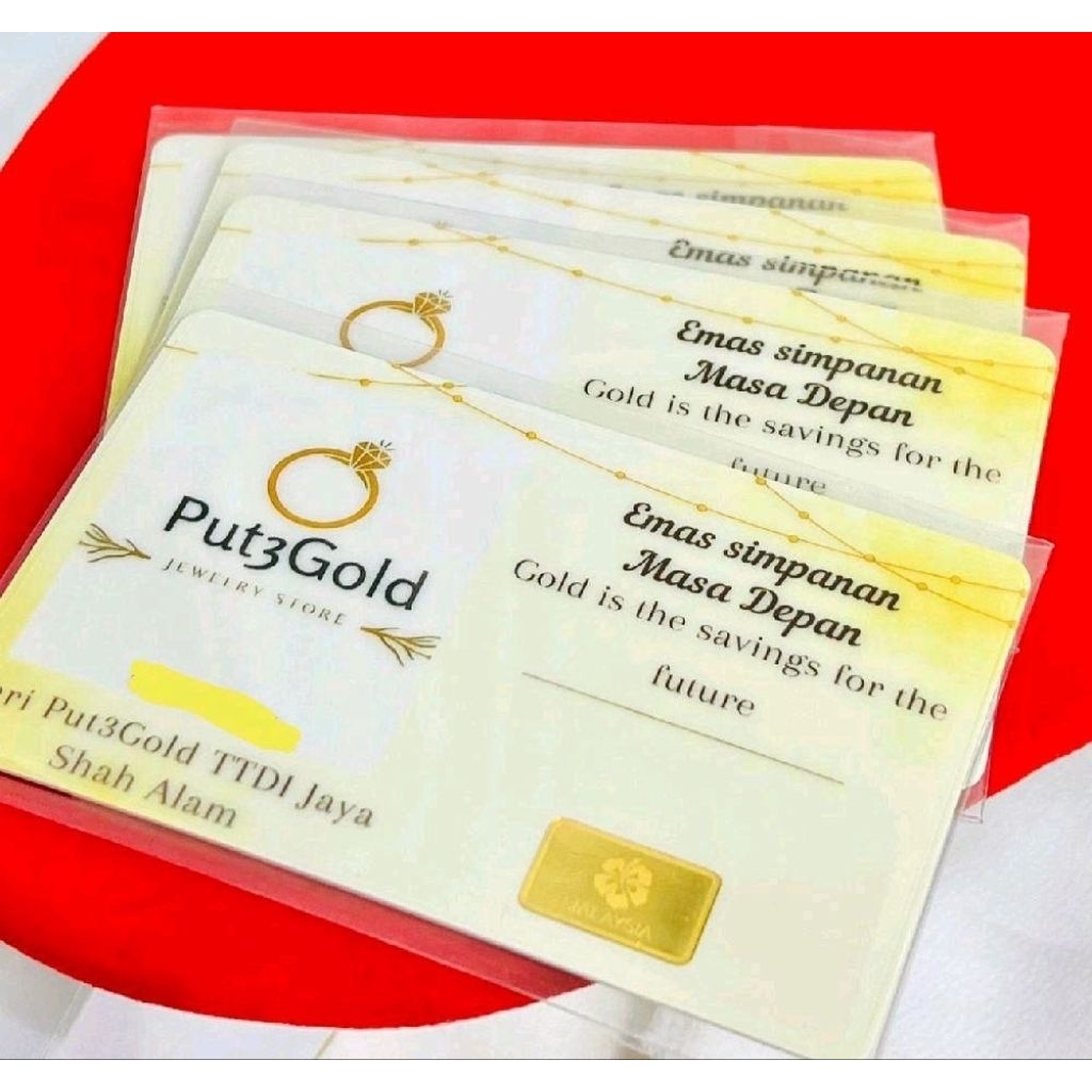 PUT3GOLD GOLDBAR 999.9/24K