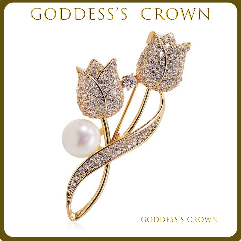 Fashion Brooch / Kerongsang Fesyen (Diamond Pin for Hijab, Scarf, Bawal - Gaya & Warna Pilihan)