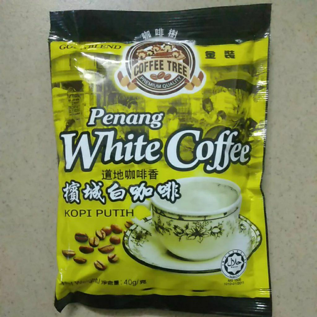 [ReadyStock] Penang White Coffee 100% Original - 40Gram - KOPI PUTIH Yang Banyak Sedap -LoteMart Premium Quality Product