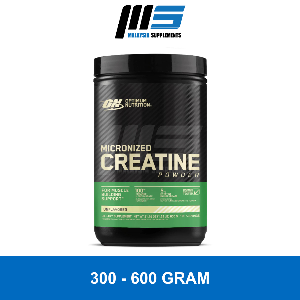 Optimum Nutrition Micronized Creatine Powder Monohydrate Unflavored | Strength | Endurance | Muscle