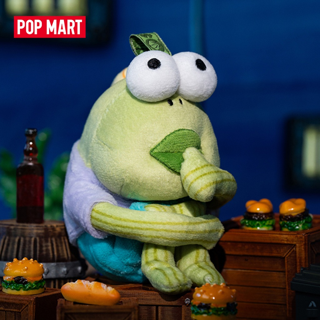 [Local Shipment] POP MART Bikini Bottom Buddies - Whimsical Plush Blind Box Action Toys Figure Birthday Gift Kid Toy