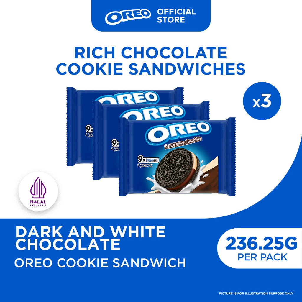 Oreo Banadas White Chocolate Coating Sandwich Cookies