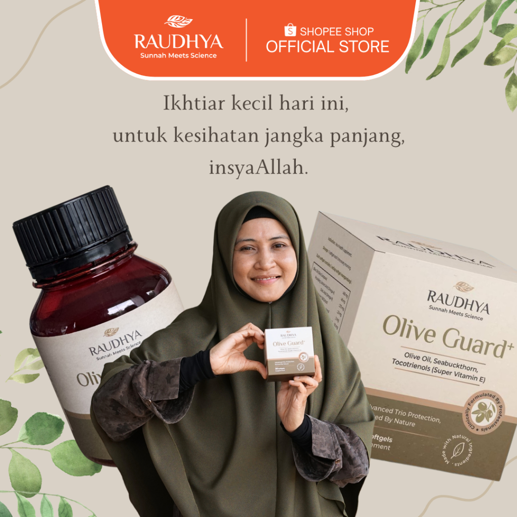 RAUDHYA HQ ORIGINAL Olive Guard+ 30 Softgels - Plant-Based Oil Supplement