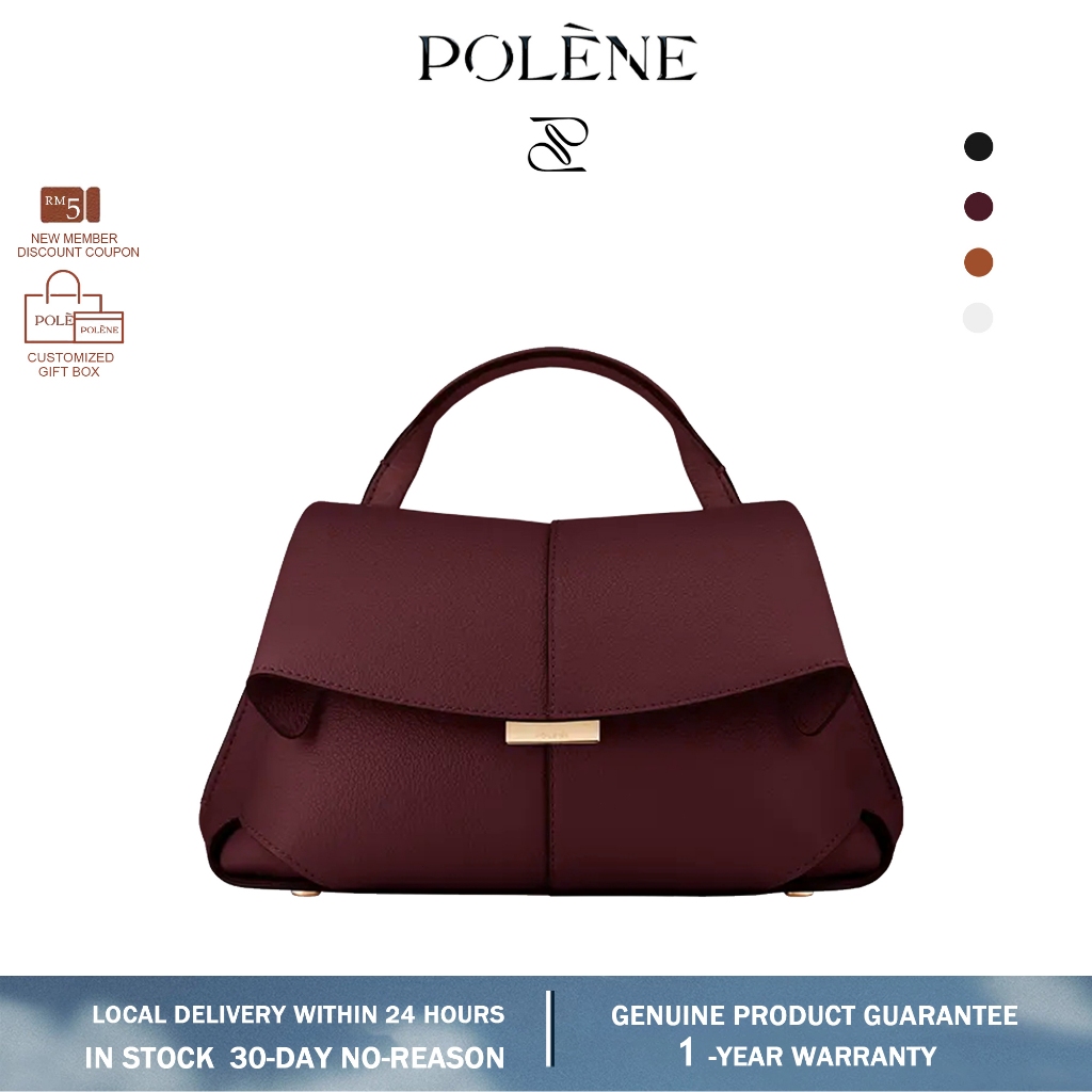 French Luxury Top-Handle Handbag for Women| Elegant Black Cherry Women Bag Designer Satchel Bag with Gift Box