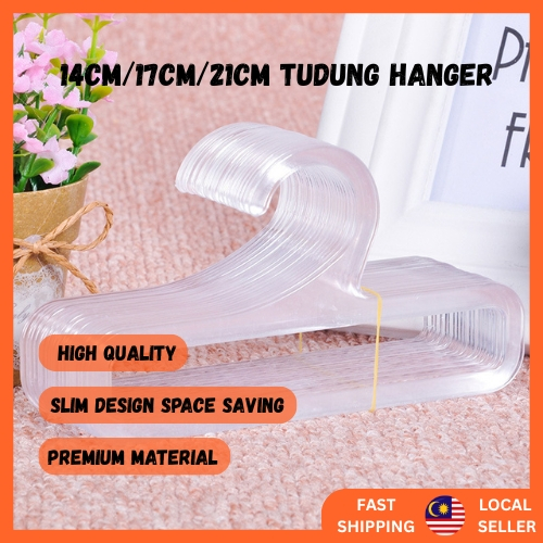 [Ready Stock] Hanger Tudung Bawal Transparent 1pc Shawl Scarf Tie Hanger Tudung Penyangkut