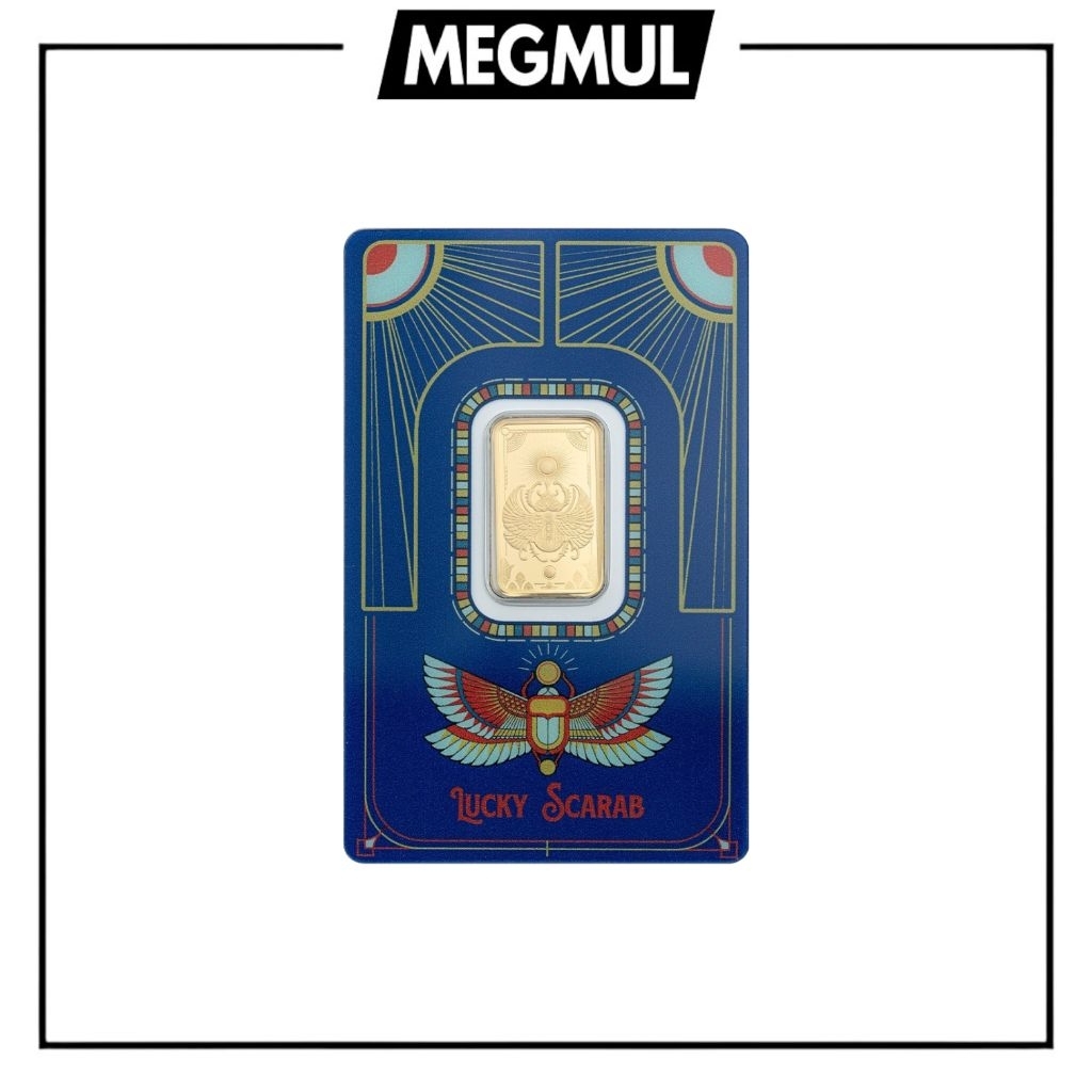 PAMP Suisse 5g 999.9 Gold Bar (Lucky Scarab) Special Edition Suisse Gold Bar