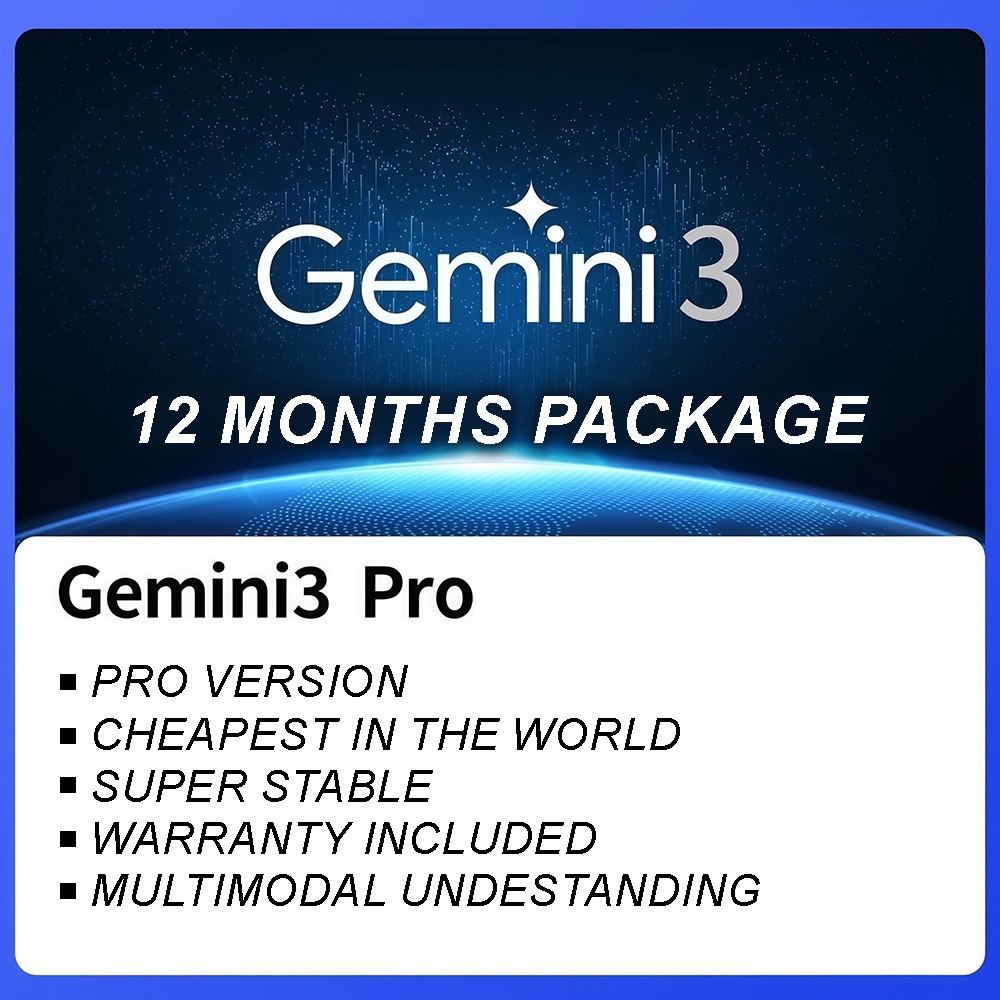🔥Private & 12 MONTHS WARRANTY 🔥 Google Gemini AI Pro 3 + Veo 3.1 Super STable Nano Banana Pro Own Gmail Account 2TB