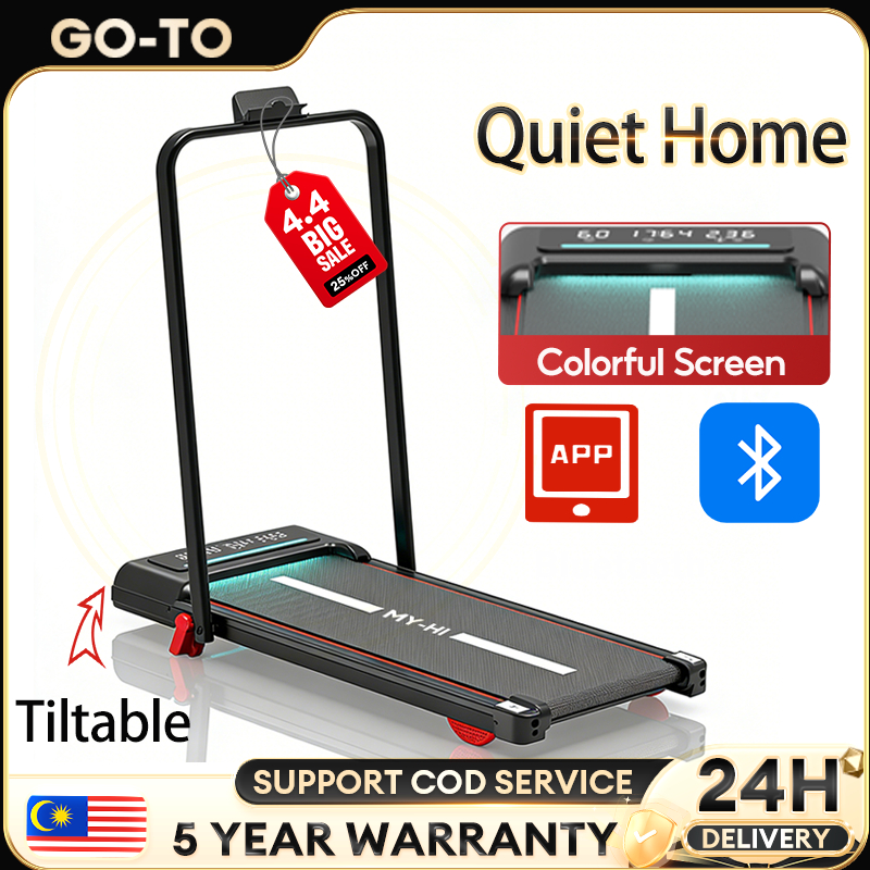 Walking Treadmill Indoor Running Walking Pad Foldable Noiseless Machine Ultra-Thin Home Exercise Physio Fitness