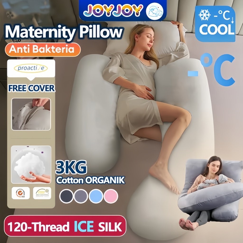 Large G-Shapepregnant pillow bantal ibu mengandung pregnancy pillow maternity pillow bantal pregnant untuk tidur 孕婦枕