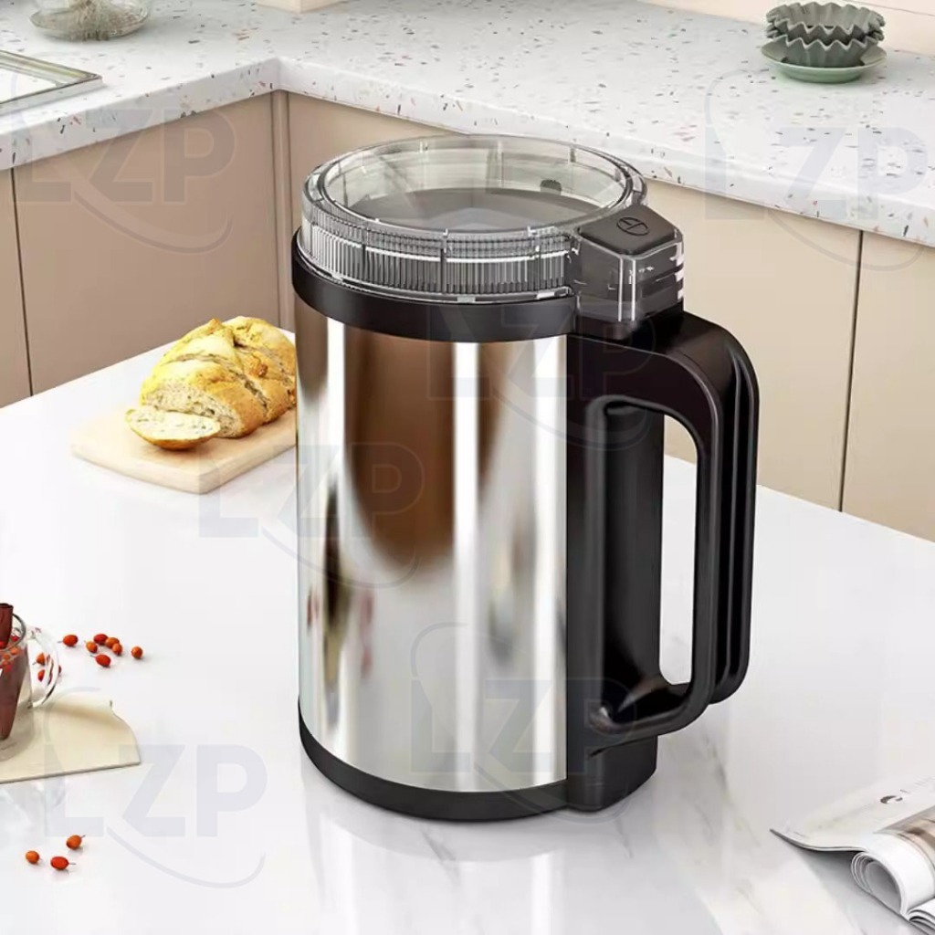 [12hours ship] Mesin Pengisar 500ml Portable Electric Food Grinder Coffee Bean Grinder Blender 304 Stainless Steel