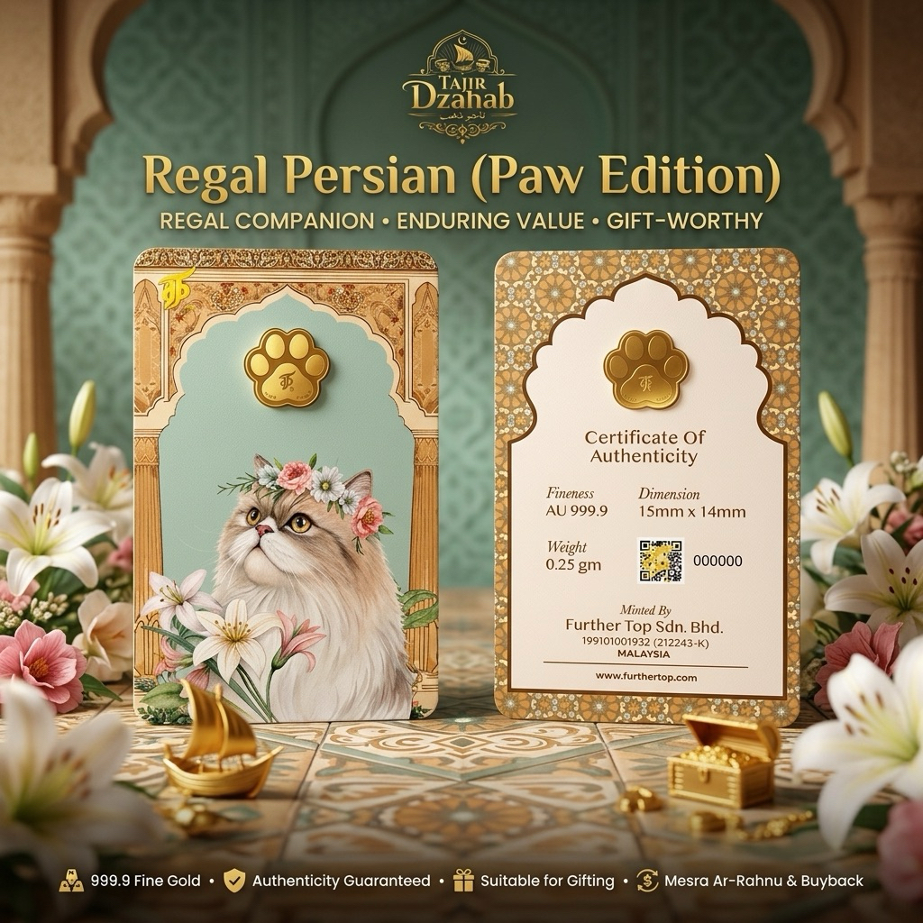 0.25g Further Top Gold 999.9 Coin Mini Bar Gold 999.9 Syiling Emas&hellip;