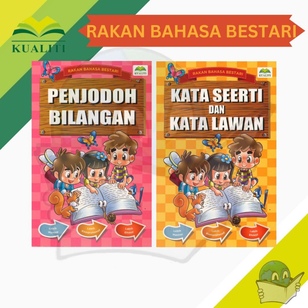 Rakan Bahasa Bestari - Pen.Bilangan/Kata Seerti&Lawan/Peribahasa/Sim.Bahasa [Kualiti]