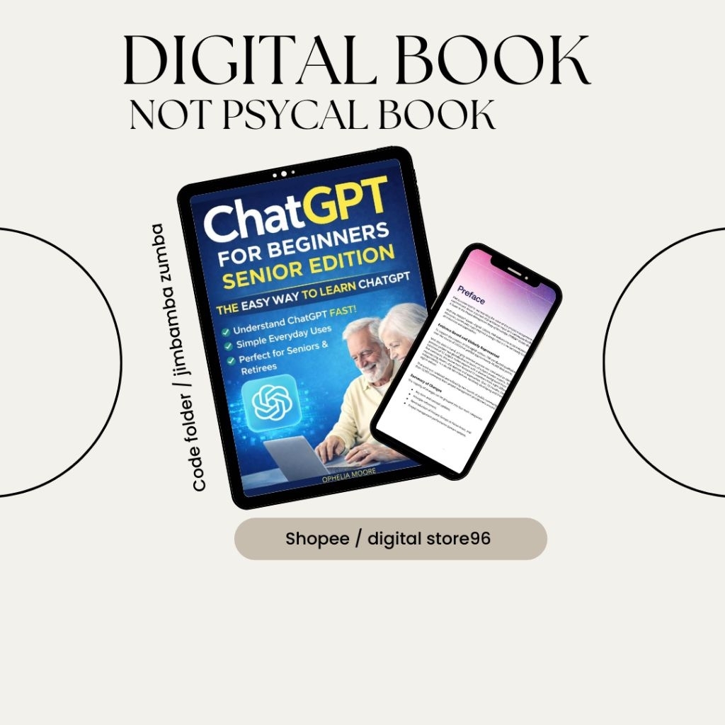 ChatGPT FOR BEGINNERS SENIOR EDITION
THE EASY WAY TO LEARN CHATGPT