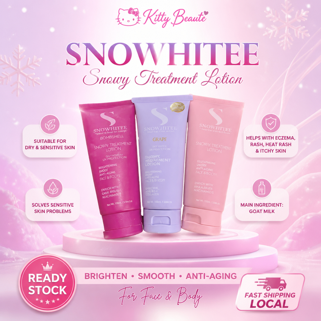 SNOWHITEE Treatment Lotion Susu Unta Merawat Masalah Kulit Eczema Sel Kulit Mati
