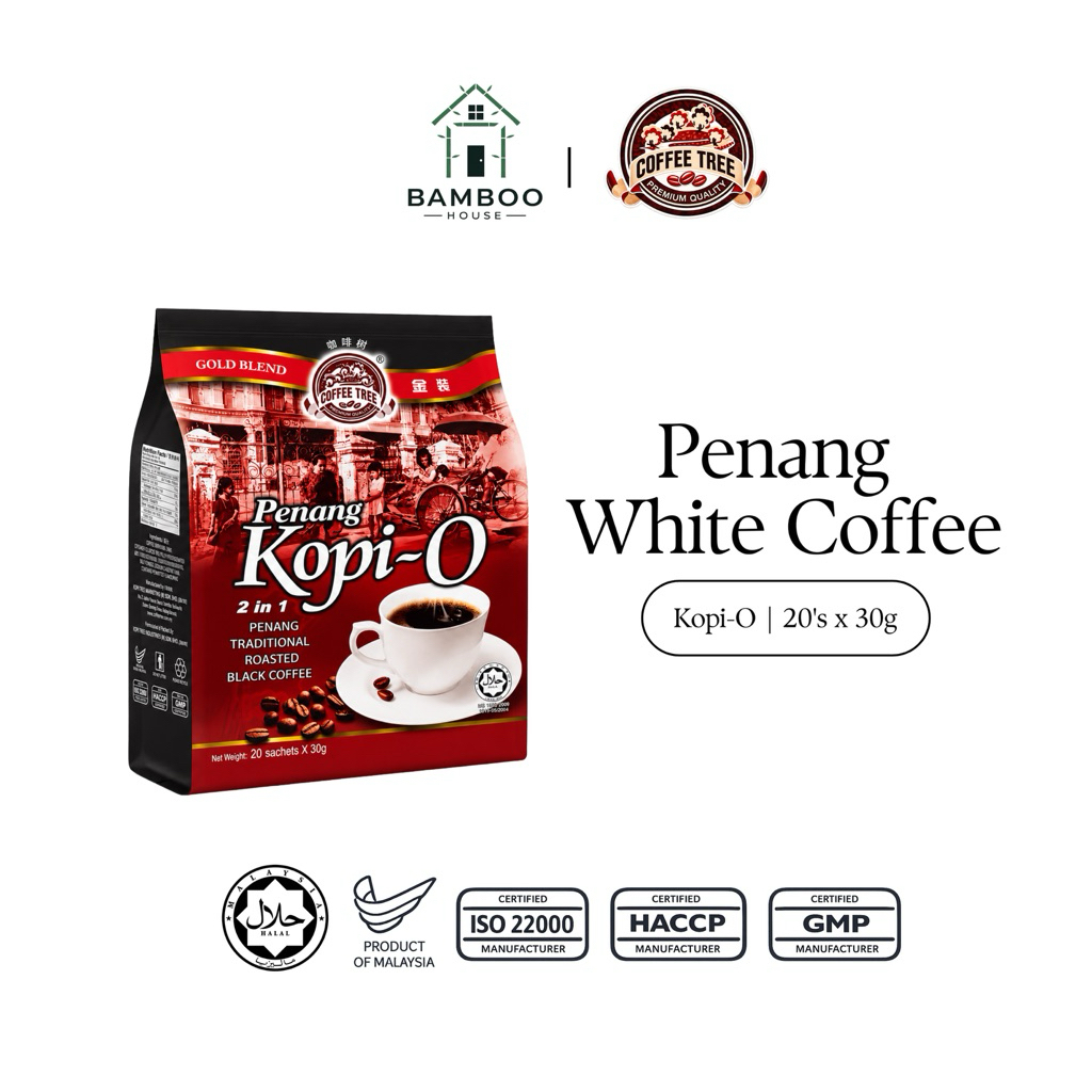 Coffee Tree Penang Kopi-O 2 in 1 (20’s x 30g)