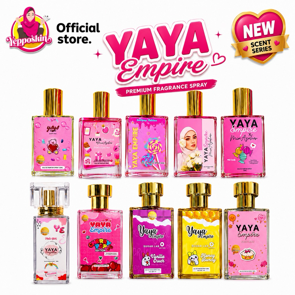 Best Seller Sweetie edition | Yaya Empire Perfume x Mia Azahar EDP Long Lasting