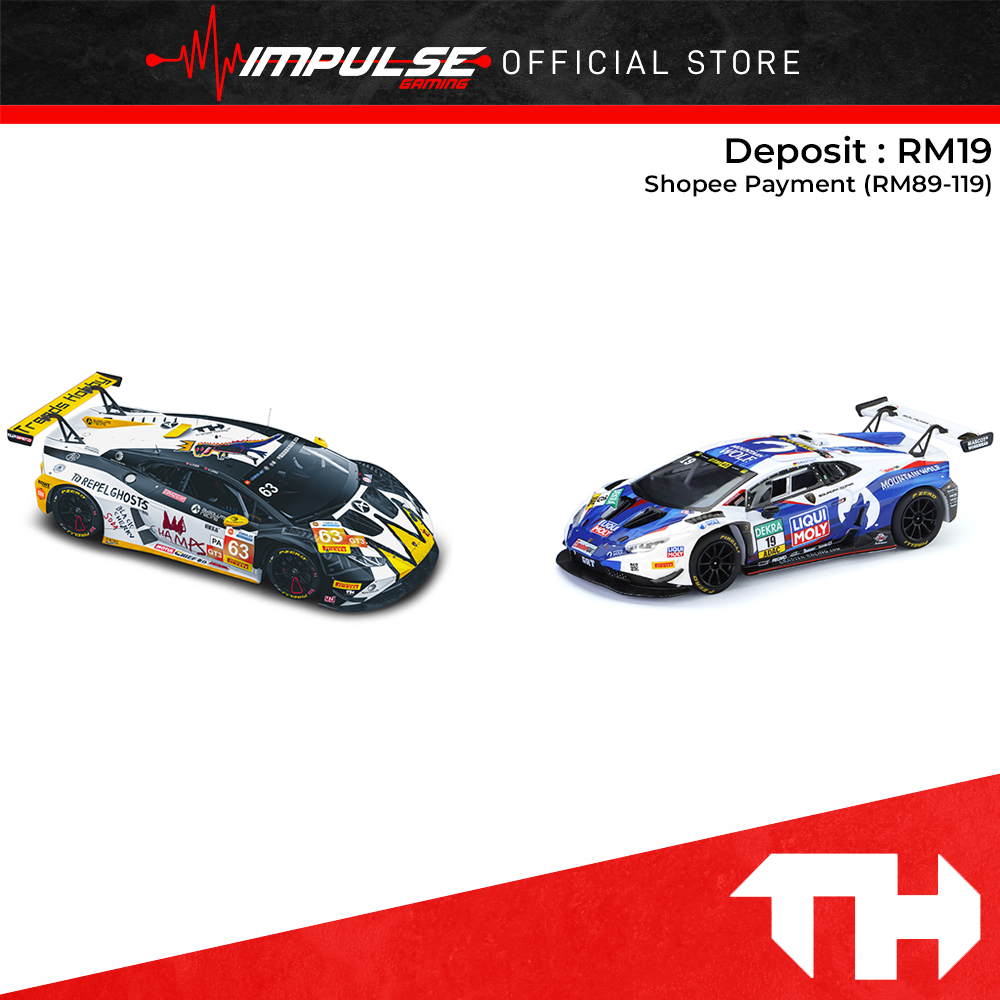 [PO] Trends Hobby 1:64 - Lamborghini Huracan GT3 EVO2 (DTM 2024 No.19 / China GT Zhuhai 2026 No.63)