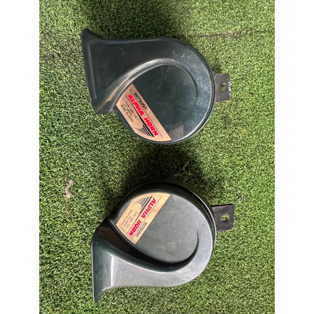Mitsuba Alpha Horn Siput Kereta Universal 12V [used]