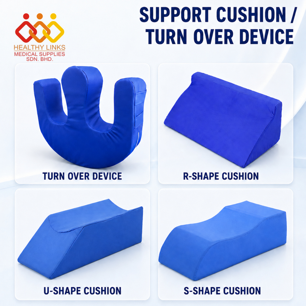 Anti-Bedsore Bed Turn Over / R-Shape Back Support Sponge Cushion / S or U Shape Knee Support Cushion