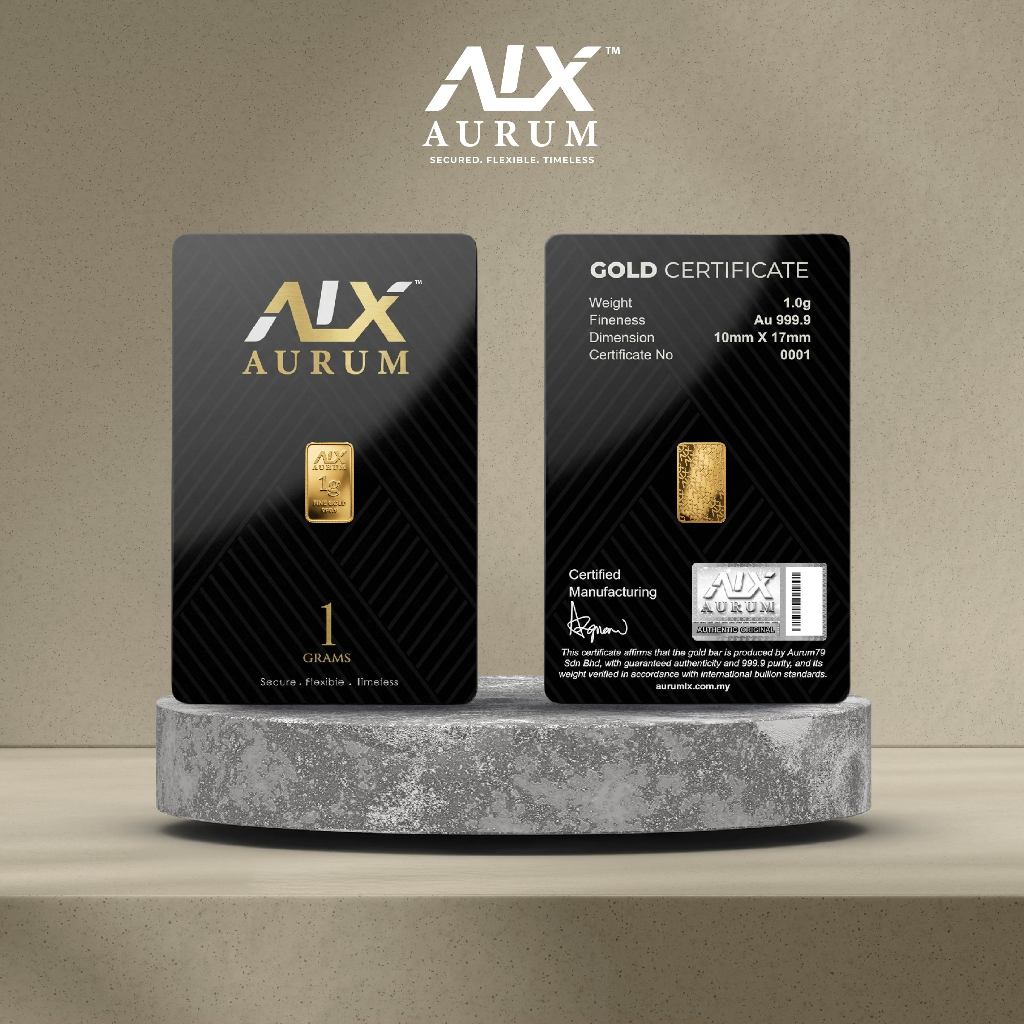 ALX 999.9 Goldbar Wafer 1 g | Emas Tulen 24K | Gold&hellip;