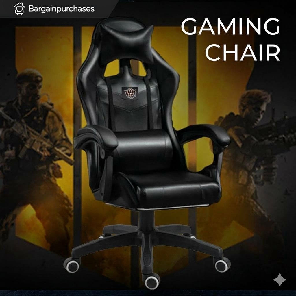 ZEVA Promotion Ergonomic High Quality PU Leather Gaming Chair Comfortable Computer Kerusi Style Office